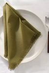Hawkins New York Essential Dinner Napkins, Set Of 4 In Green