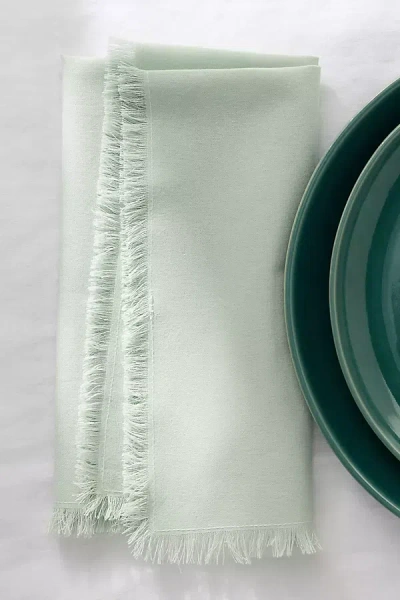 Hawkins New York Essential Dinner Napkins, Set Of 4 In Green