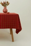 Hawkins New York Essential Gingham Tablecloth In Red/terracotta At Urban Outfitters