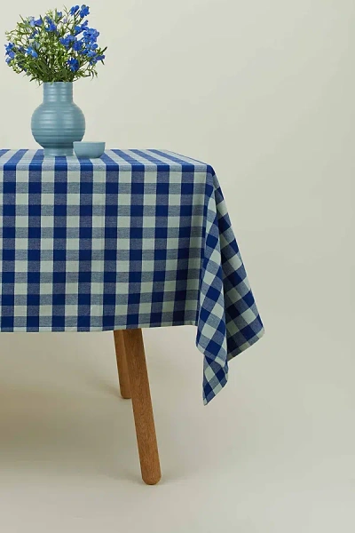 Hawkins New York Essential Gingham Tablecloth In Sky/blue At Urban Outfitters