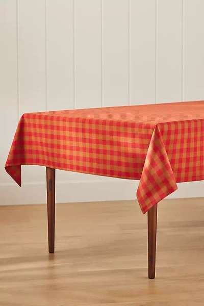 Hawkins New York Essential Gingham Tablecloth In Red