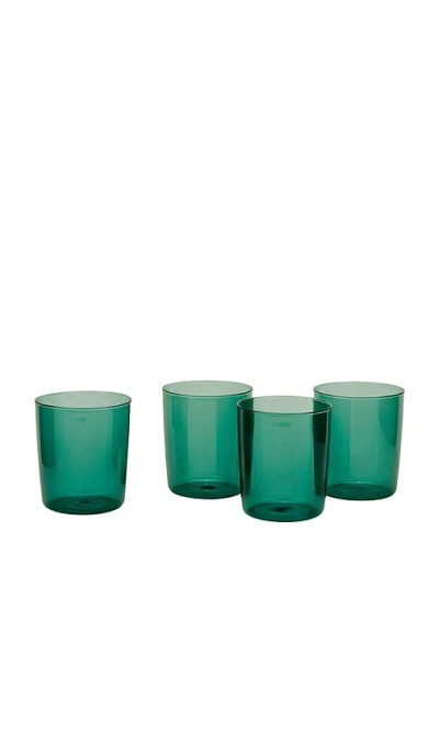 Hawkins New York Essential Glassware Set Of 4 In Peacock