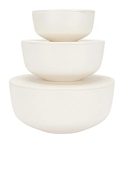 Hawkins New York Essential Lidded Bowls In White