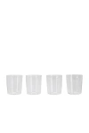 Hawkins New York Essential Set Of 4 Medium Glasses In Clear