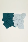 Hawkins New York Essential Waffle Dish Towels In Blue