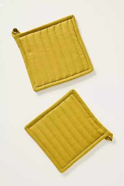 Hawkins New York Linen Pot Holder, Set Of 2