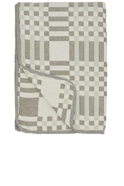 Hawkins New York Queen Simple Plaid Blanket In Multi