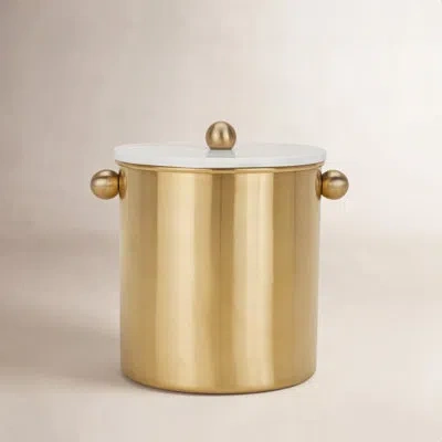 Hawkins New York Simple Ice Bucket In Gold