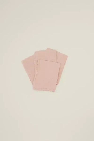 Hawkins New York Simple Linen Napkin In Pink
