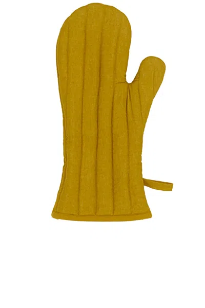 Hawkins New York Simple Linen Oven Mitt In Multi