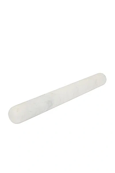 Hawkins New York Simple Marble Rolling Pin In White