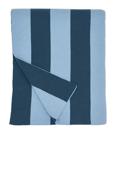 Hawkins New York Simple Striped Throw Blanket In Animal Print