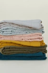 Hawkins New York Simple Washed Linen Quilt In Sky