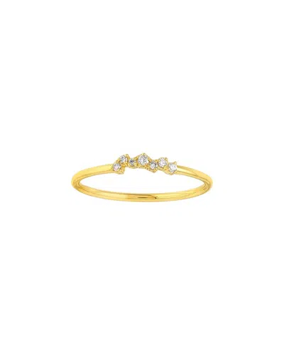 Hawley St 14k 0.05 Ct. Tw. Diamond Fashion Ring In Gold