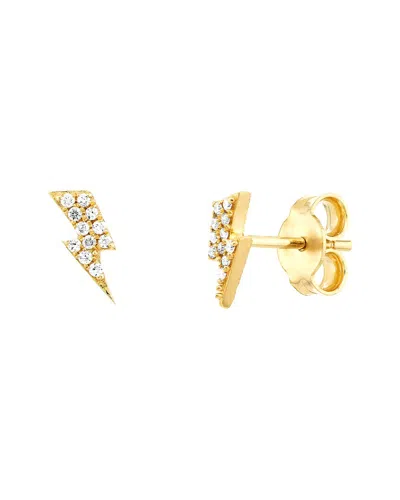 Hawley St 14k 0.06 Ct. Tw. Diamond Stud Earrings In Gold