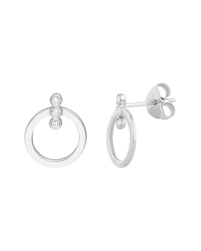 Hawley St 14k 0.08 Ct. Tw. Diamond Earrings
