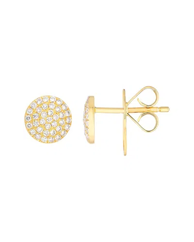 Hawley St 14k 0.30 Ct. Tw. Diamond Pave Earrings In Gold