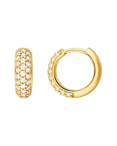 Hawley St 14k 0.48 Ct. Tw. Diamond Pave Earrings In Gold