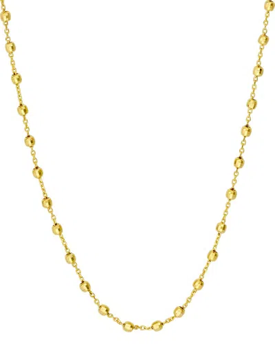 Hawley St 14k Bead Necklace In Gold