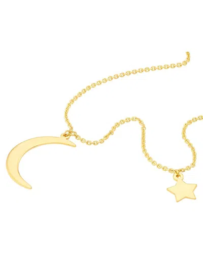 Hawley St 14k Celestial Necklace In Gold