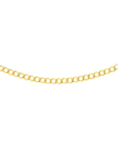 Hawley St 14k Curb Necklace In Gold