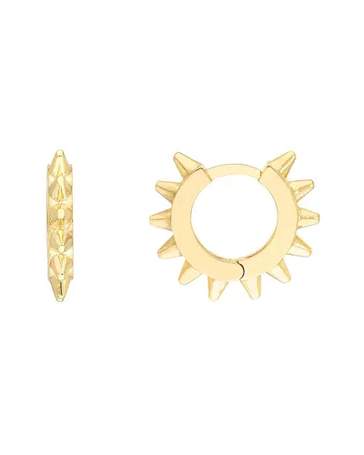 Hawley St Spike Design Huggie Earrings