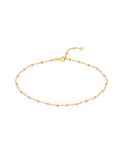 Hawley St 14k Enamel Anklet