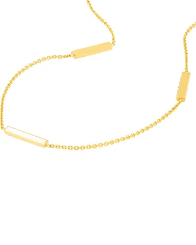 Hawley St 14k Enamel Anklet In Gold