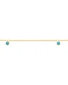 Hawley St 14k Evil Eye Anklet