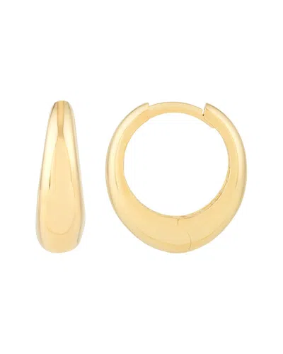 Hawley St Oval Huggie Earrings In Gold