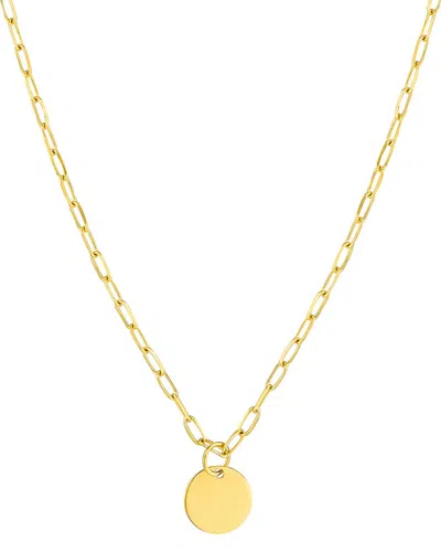 Hawley St 14k Geometric Necklace In Gold