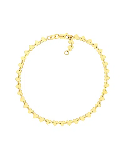 Hawley St 14k Heart Bracelet