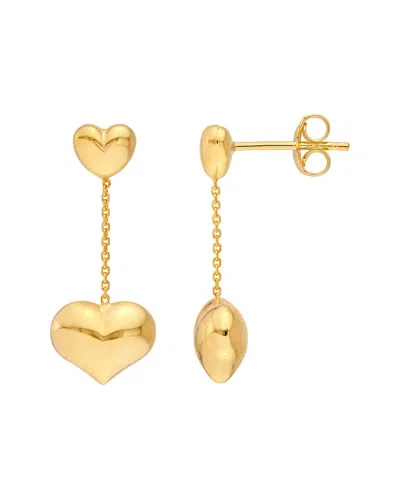Hawley St 14k Heart Earrings