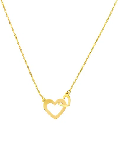 Hawley St 14k Heart Necklace
