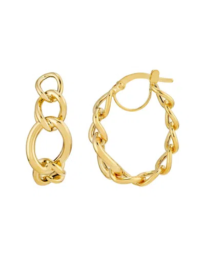 Hawley St 14k Hoop Earrings In Gold