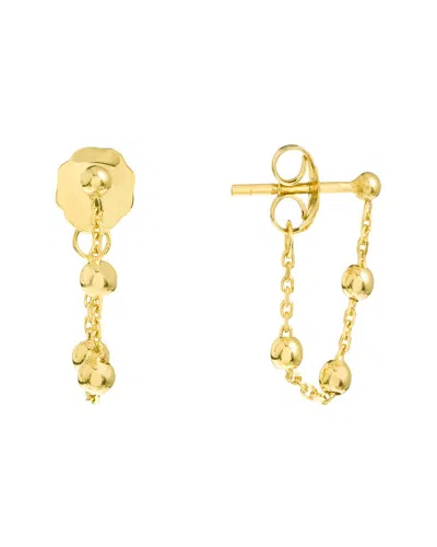 Hawley St 14k Hoop Earrings In Gold