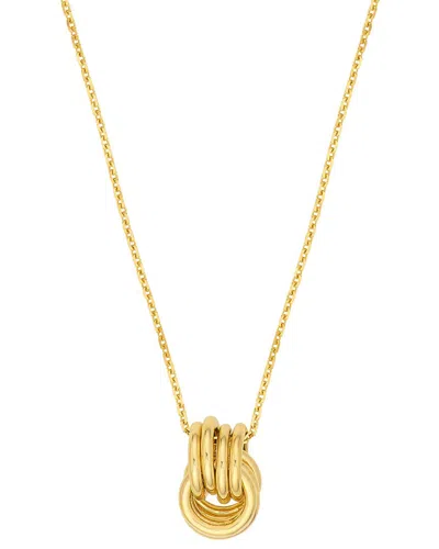 Hawley St 14k Love Knot Necklace
