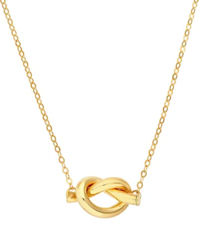 Hawley St 14k Love Knot Necklace