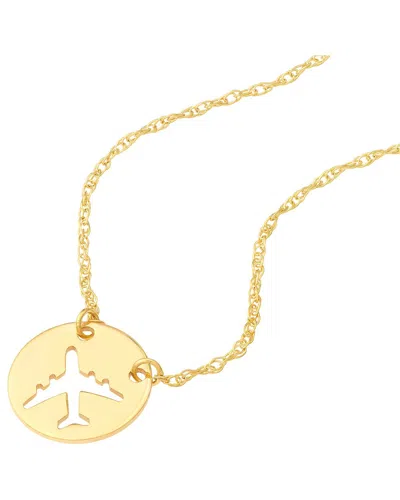 Hawley St 14k Necklace In Gold
