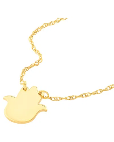 Hawley St 14k Necklace In Gold