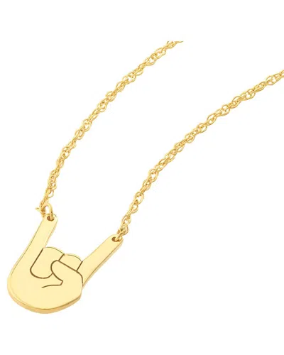 Hawley St 14k Necklace In Gold