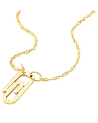 Hawley St 14k Necklace In Gold