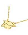 Hawley St So You Graduation Cap Necklace In Brown