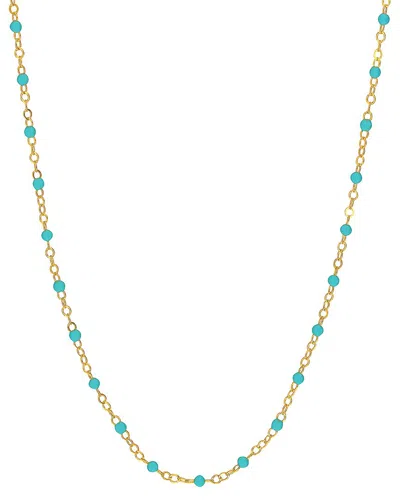 Hawley St 14k Piatto Necklace