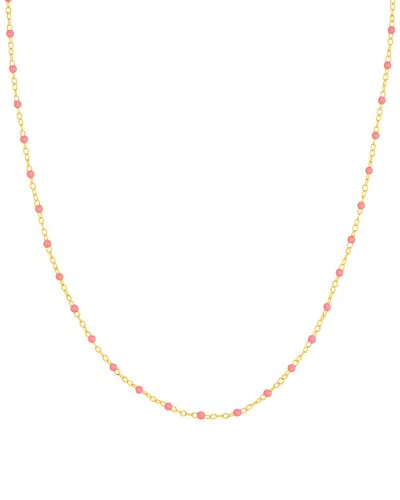 Hawley St 14k Piatto Necklace