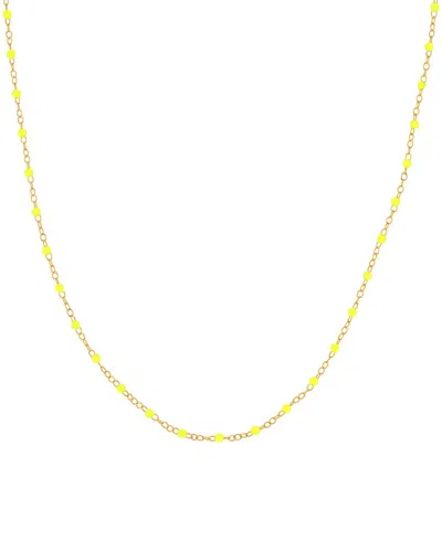 Hawley St 14k Piatto Necklace In Gold