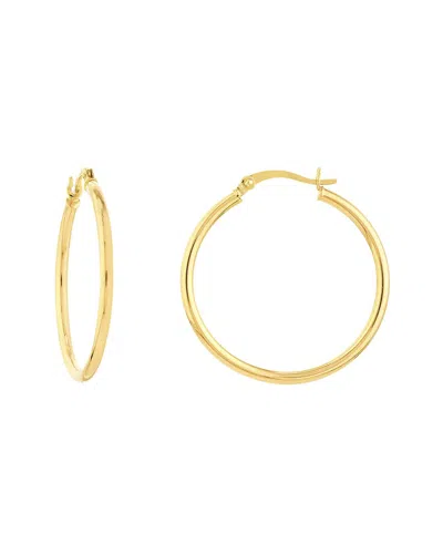 Hawley St 14k Polished Earrings In Gold