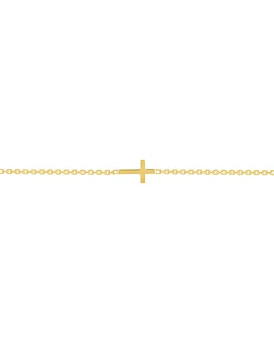 Hawley St 14k Religious Anklet