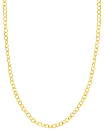 Hawley St 14k Rolo Necklace In Gold