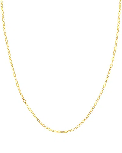 Hawley St 14k Rombo Necklace